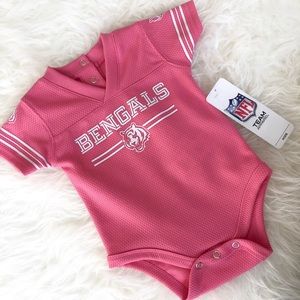 NWT Authentic NFL Bengals Onesie